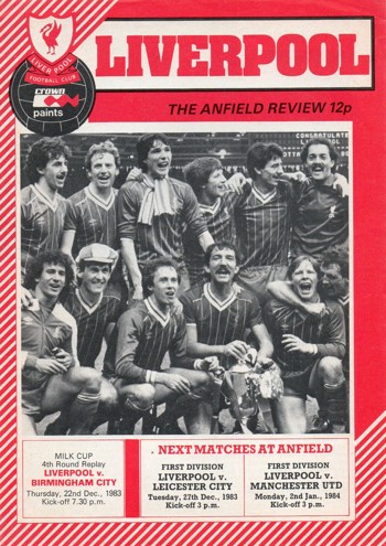 Match programme